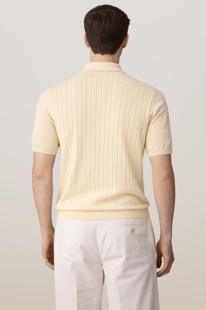 Knitted Polo Shirt
