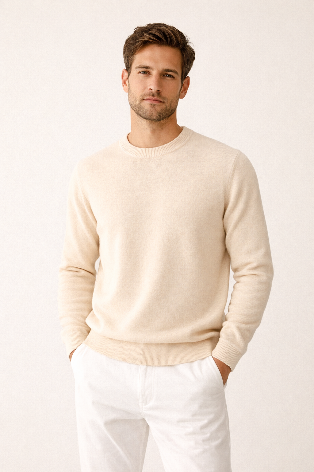 O-NECK PULLOVER